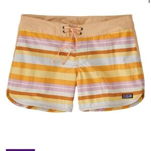 Patagonia Women’s Wavefarer® Boardshorts – 5″ La Punta: Kishu Orange Size 2 NWT